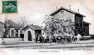 CASTIGLIONE - LA GARE - 1912